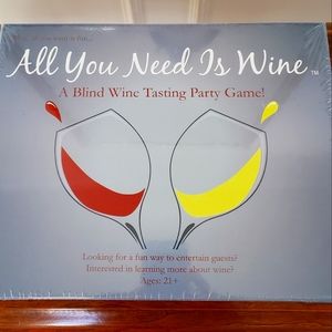 🎁 "Great Gift Idea" All You Need Is Wine Game (Ages 21+) NWOT